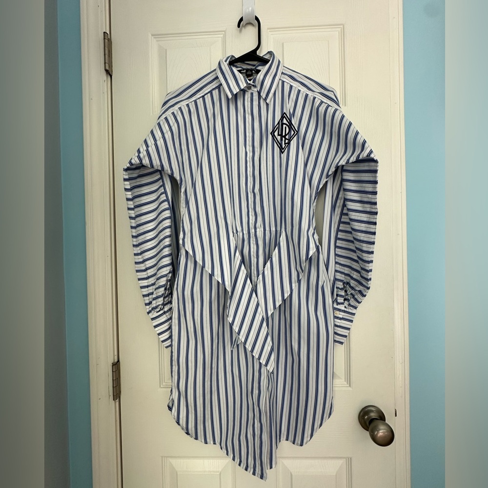 Polo Ralph Lauren - Striped Belted Shirtdress